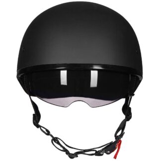 Scooter Half Helmet With Sun Shield